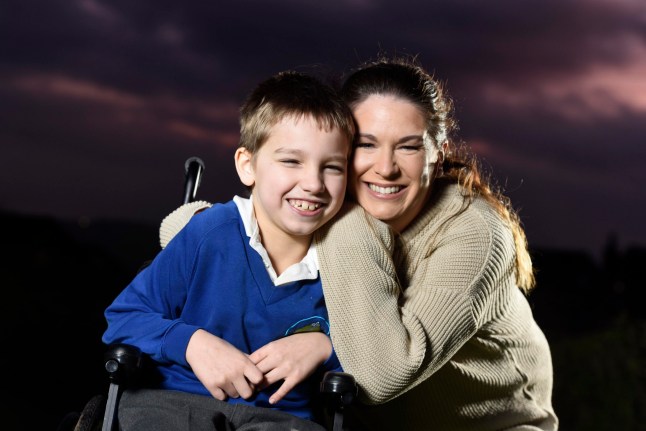 The Epilepsy Society has welcomed today???s passing of the Online Safety Bill by the House of Lords which means it will become a criminal offence for anyone to try to trigger a seizure in someone with epilepsy by targeting them with flashing images online. The new legislation, known as Zach???s Law, is named after 12-year-old Zach Eagling (PICTURED with his mother Claire in December 2021), a young schoolboy with epilepsy and cerebral palsy, who was just eight when he became one of the first victims of a malicious online attack. It is the first time in the UK and possibly the world that legislation has been written specifically to safeguard people with epilepsy and will mean anyone who posts flashing images with malicious intent could face a five-year prison sentence. FILE PICTURE: Claire Eagling and her son Zach, then 10, celebrate earlier success on the path to Zach???s law at home in Hartshead, West Yorkshire, in December 2021.