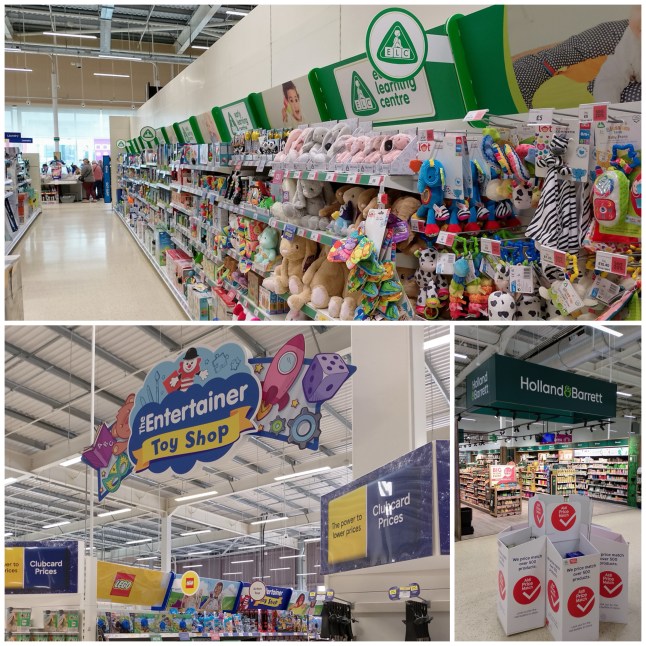 Concessions in Tesco Walkden.