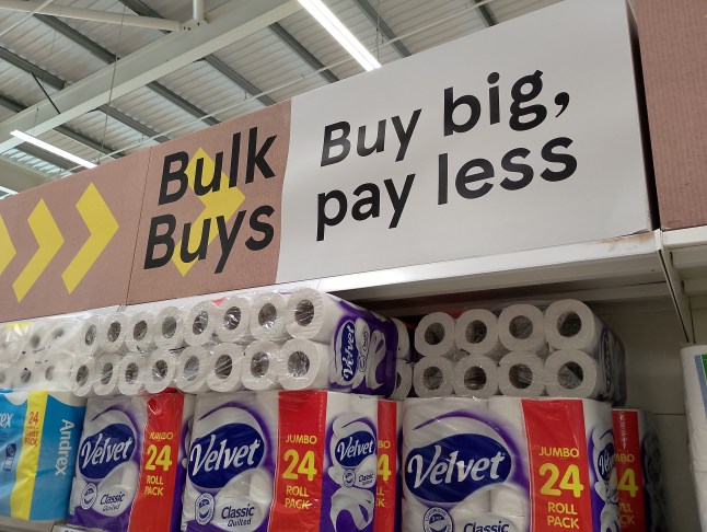 Bulk buy at Tesco Walkden