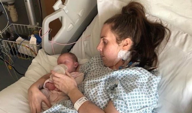I found out I had bowel cancer when I was pregnant