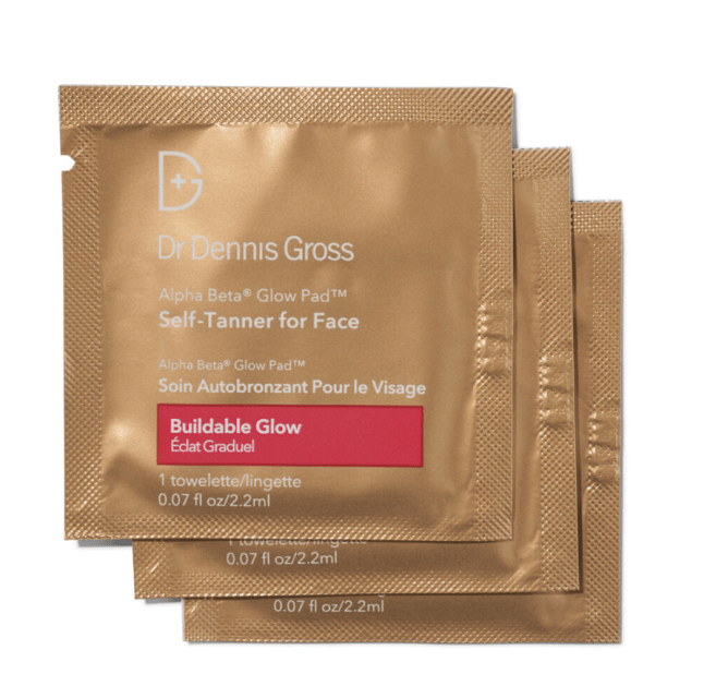 Dr. Dennis Gross Alpha Beta Glow Pad Self Tanner for Face 20 Pack