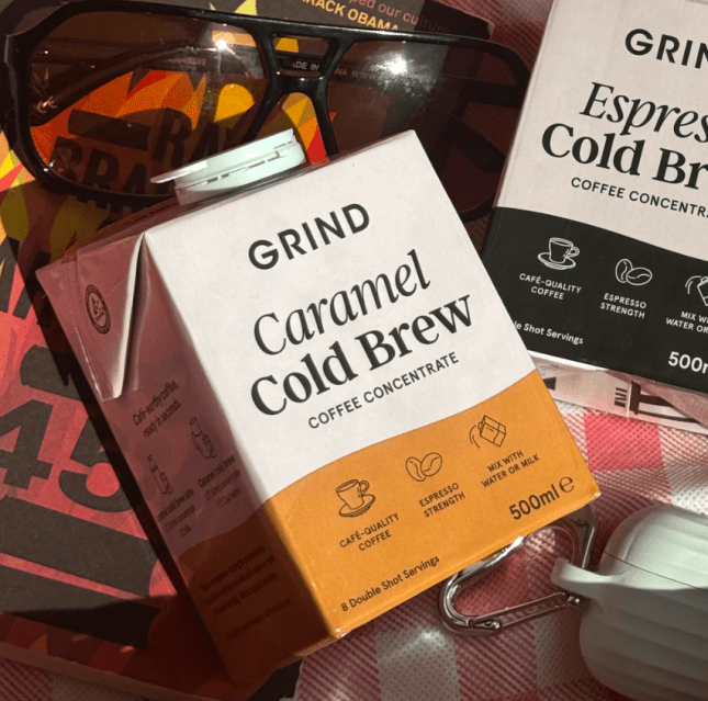 Grind Caramel Cold Brew Coffee Concentrate