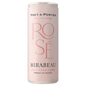 Mirabeau Prêt-à-Porter Rosé can on a white background