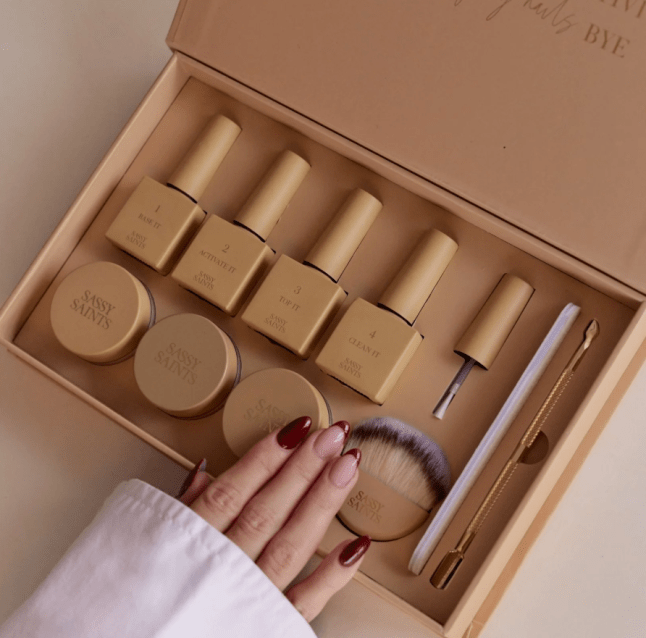 Sassy Saints At-Home Nail Manicure Kit