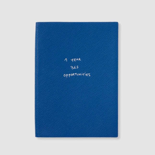Smythson x Thomas Lélu '365 Opportunities' Soho Notebook in Panama
