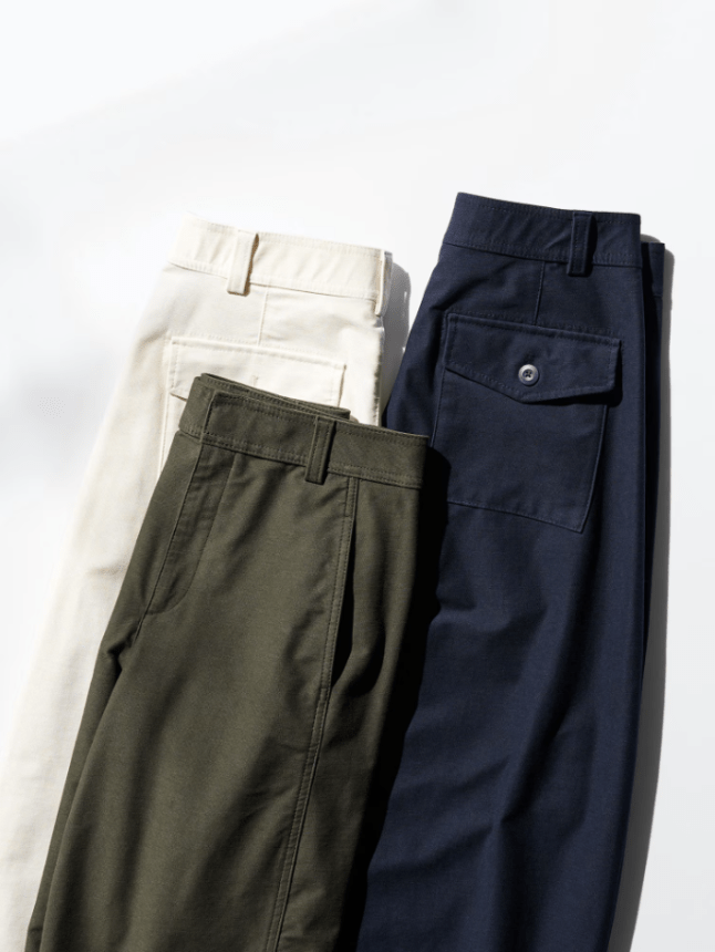 Flat image of the Jersey Barrel Leg Trousers
