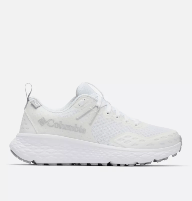 white trainers on plain white background