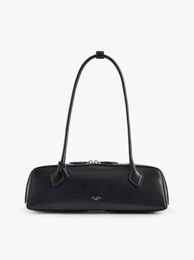 Black ALAIA Le Teckel shoulder bag