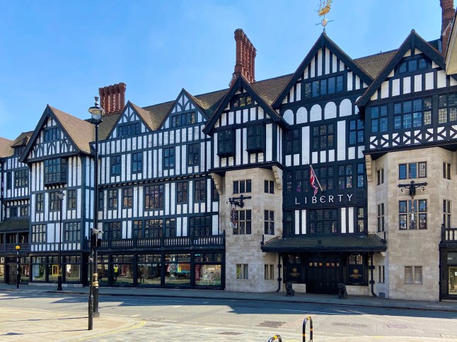 Liberty department store London