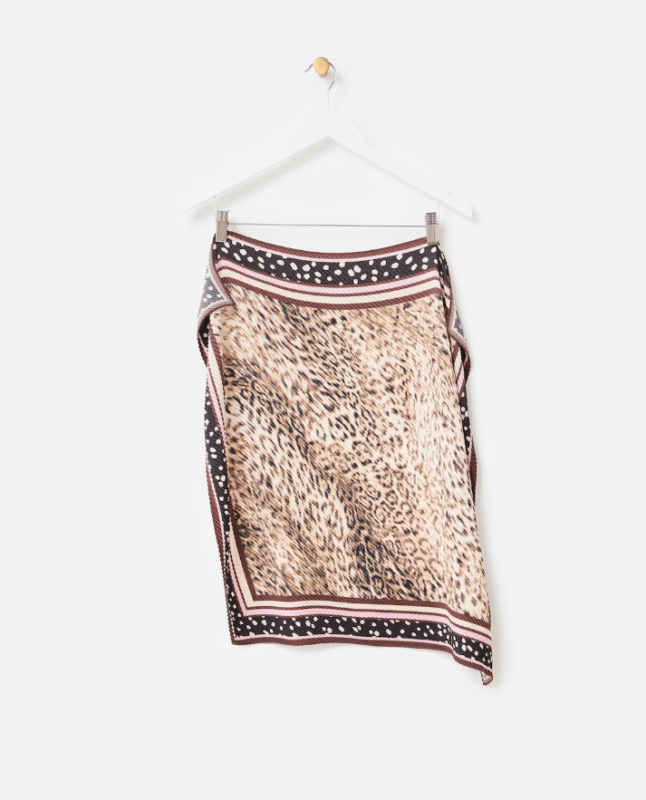 Silk printed Oliver Bonas scarf
