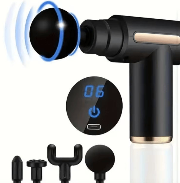 Black AliExpress massage gun