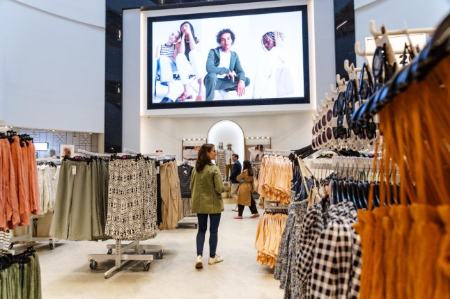 Inauguration Of Primark's Second Flagship Store In Madrid