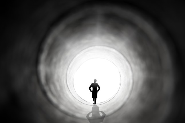 Contemplation At The End Of The Tunnel