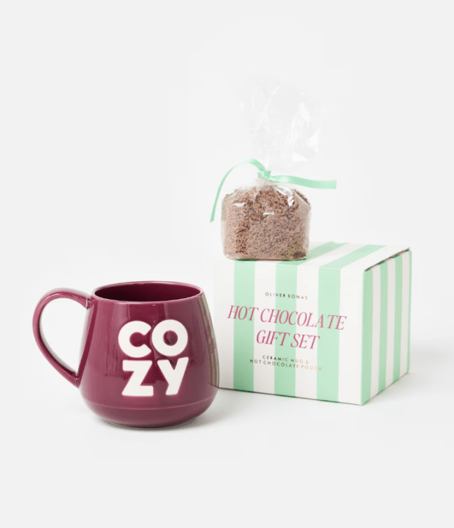 Mug and hot chocolate set