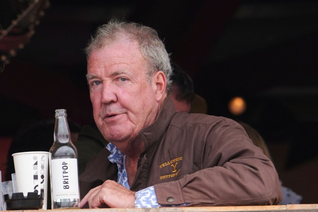 Jeremy Clarkson pictured in the Cheese Hub at the Big Feastival 2025 The Big Feastival at Alex James' Farm, Day 2, Kingham, Oxfordshire