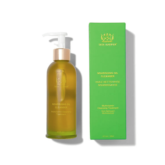 Bottle of Tata Harper Nourishing Oil Cleanser