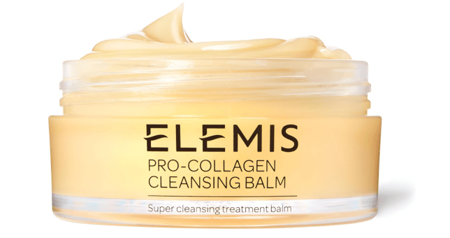 Yellow pot of balm cleanser