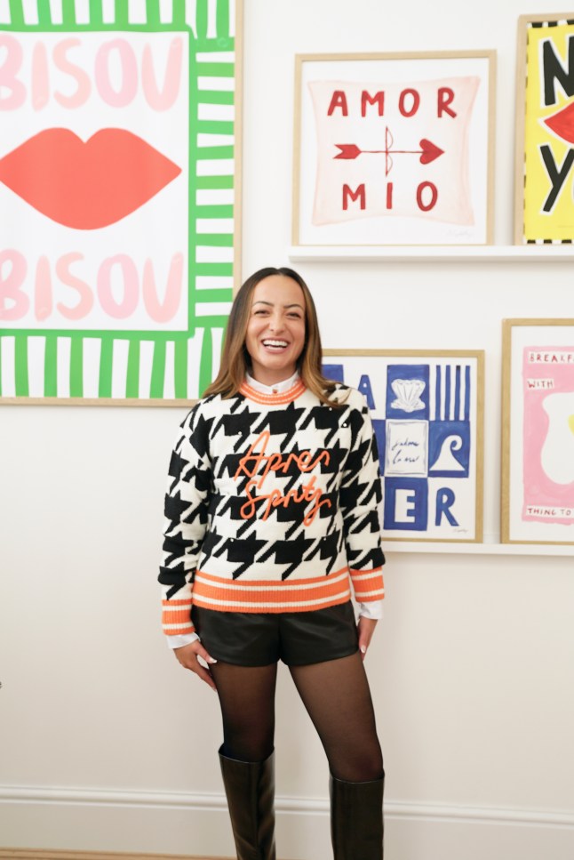 Female wearing festival collection with River Island