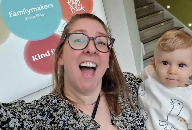 Lisa Wootten with Noah at the IVF clinic that helped her have Noah. A first-time mum diagnosed with a brain tumour weeks after giving birth "struggled to bond with her son" as a result.Lisa Wootten, 37, gave birth to her son, Noah, in September 2024 after a seizure at 38 weeks led to an emergency c-section.This came after almost two years of unexplained seizures that were repeatedly attributed to nerve problems and other causes. Just two weeks later, Lisa was diagnosed with a 5cm meningioma. Photo released 17/10/2025