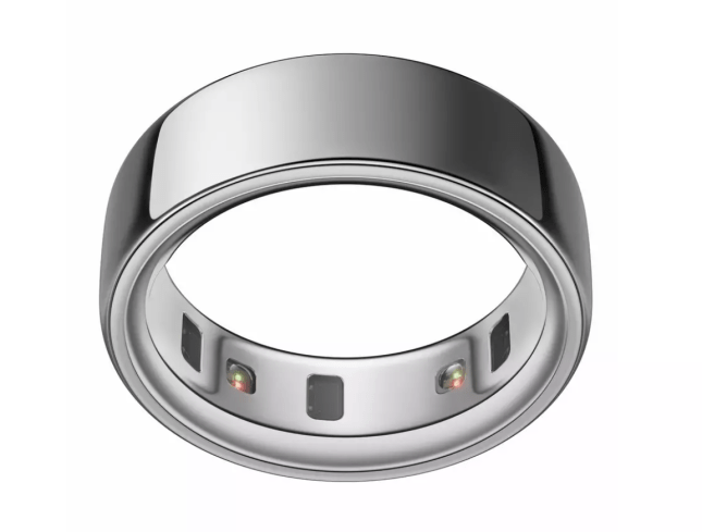 Silver Oura ring