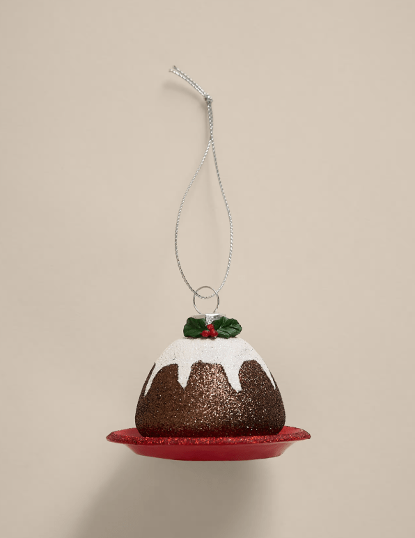 Christmas pudding decoration