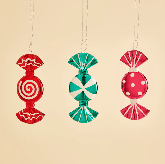 Three sweet decorations