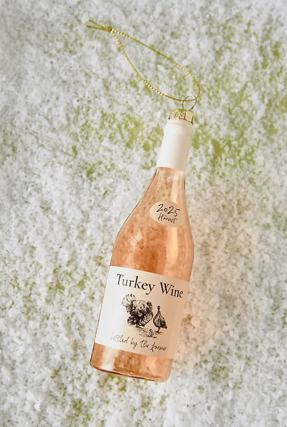 Turkey wine tree decoration