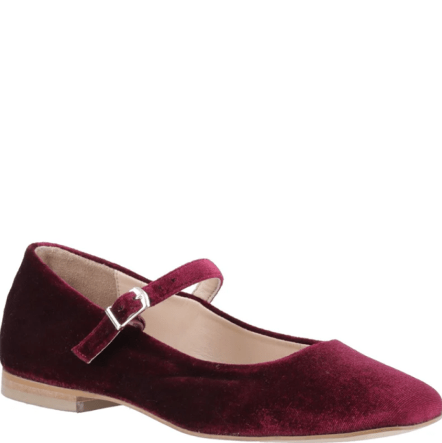 Burgundy shoes from Hush Puppies