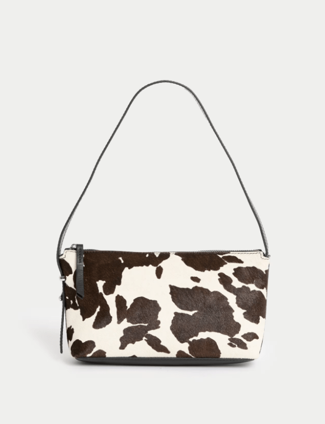 M&S Collection Animal Print Shoulder Bag