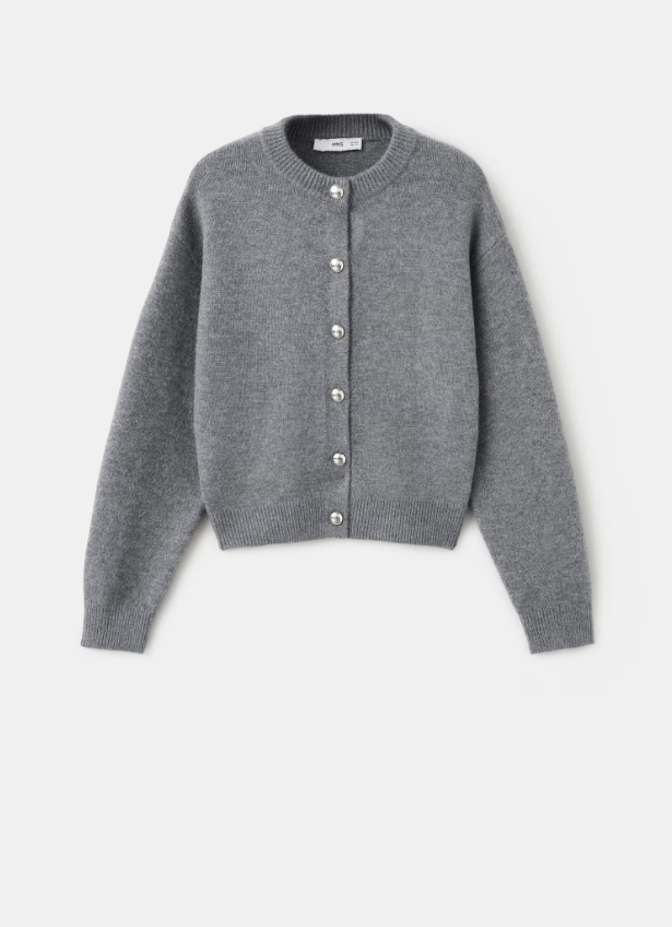 Grey cardigan