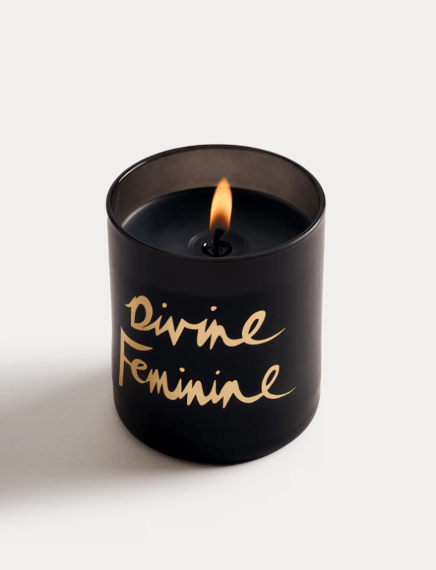 Slogan candle