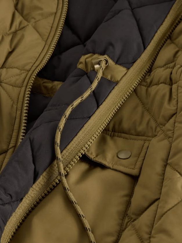 Close up image of details inside White Stuff coat