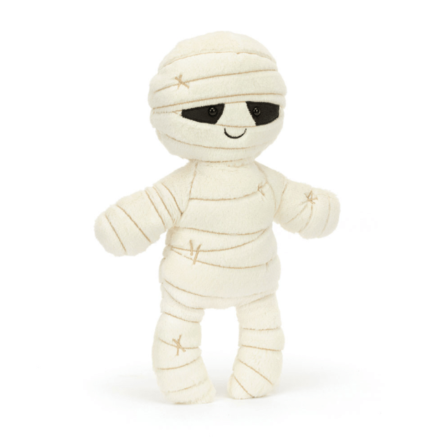 Toy 'mummy' from Jellycat