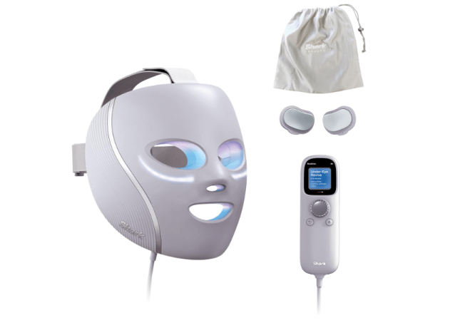 Grey mask with remote control