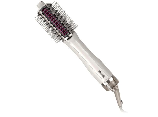 Long hair styling brush