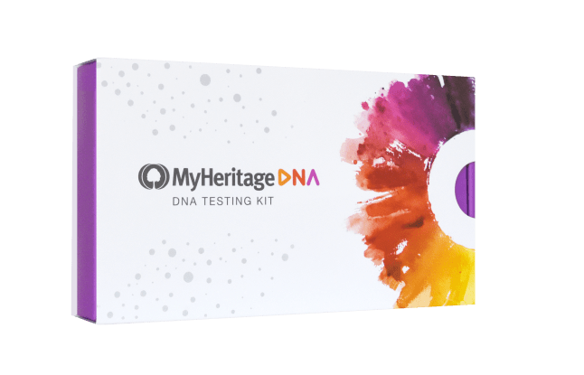 MyHeritage DNA Testing Kit box