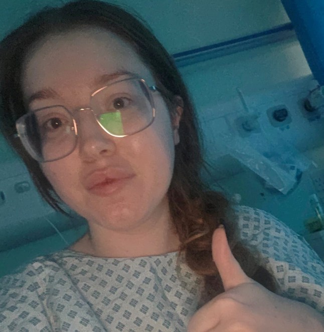 Chelsea Shields in hospital. A young mum says she awoke five days after her dream wedding to find herself partially blind, as a mystery illness started shutting down her body.Chelsea Shields, from Doncaster, South Yorks., is just 28-years-old - but says she feels more like 90 as she battles a condition called Functional Neurological Disorder (FND).Her nightmare began in August when she woke up unable to see out of her right eye - just days after tying the knot with husband Connor.Doctors feared she may have multiple sclerosis (MS) as her vision quickly deteriorated further, including in the other eye. Photo released 11/11/2025