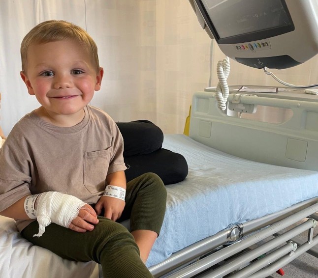 Lindsay Copley: My son was born with two holes in his heart