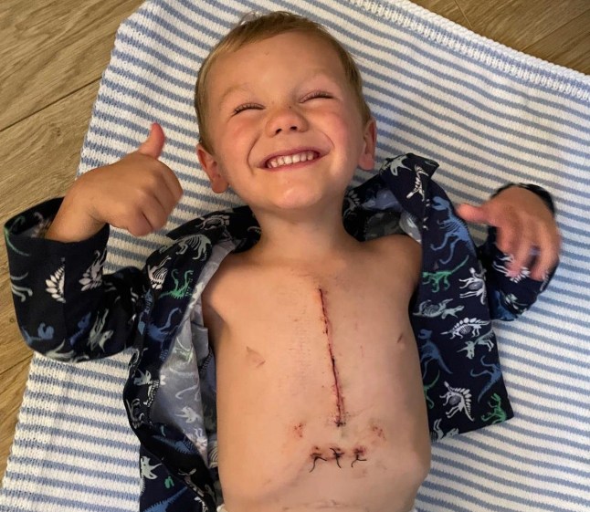 Lindsay Copley: My son was born with two holes in his heart