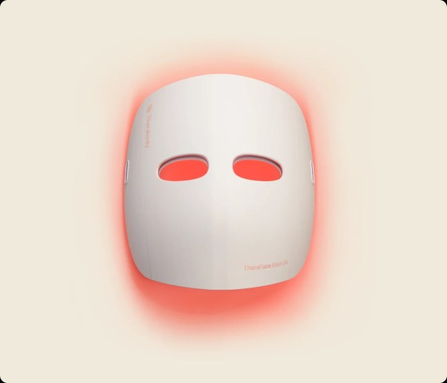 White LED mask