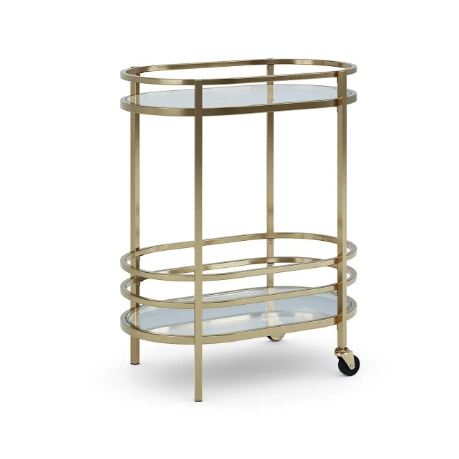 Gold drinks trolly