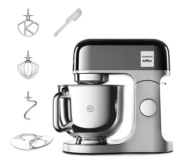 Silver kitchen mixer