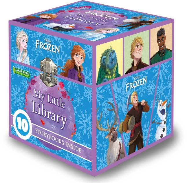 Disney books with characters on the front from Frozen