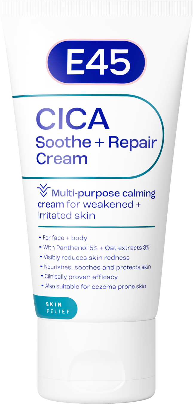 White tube of hand cream