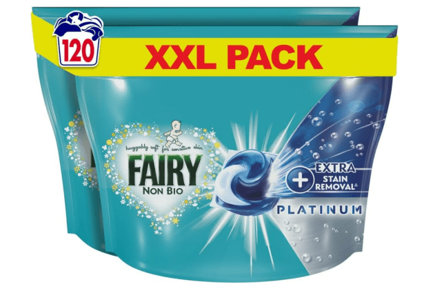 Image of Fairy Non-Bio Platinum Pods from Amazon