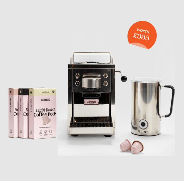 Image of Machine & Frother Bundle from Grind