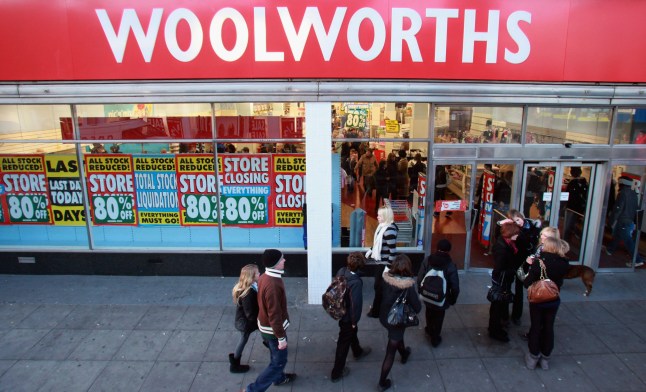 A Woolworths store