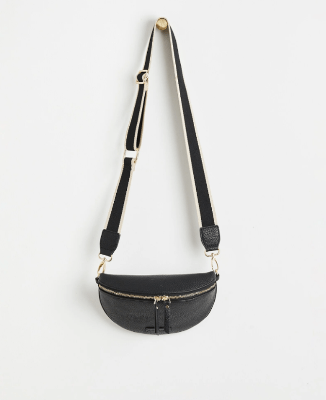 Black crossbody bag