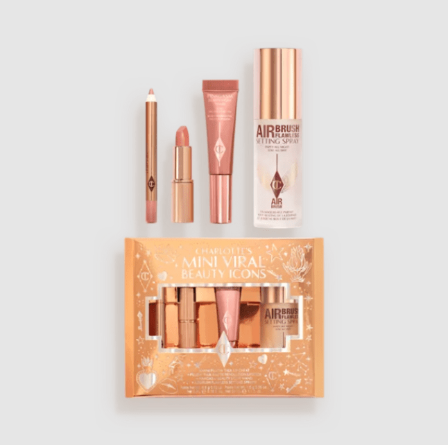 Mini makeup products from Charlotte Tilbury