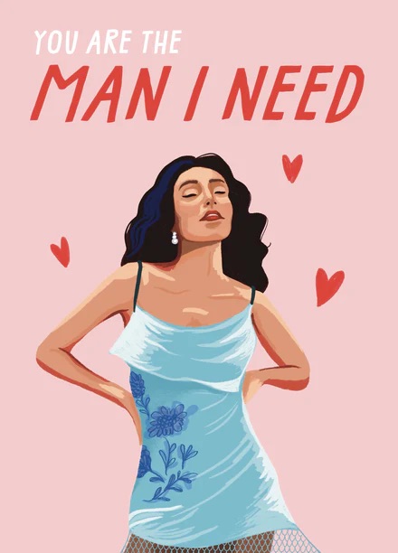 Olivia Dean You Are The Man I Need Card